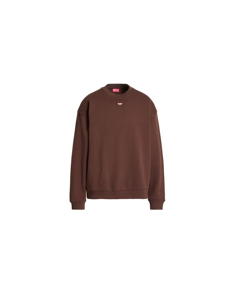 Diesel TOPS - Sweatshirtsauf YOOX.COM Braun