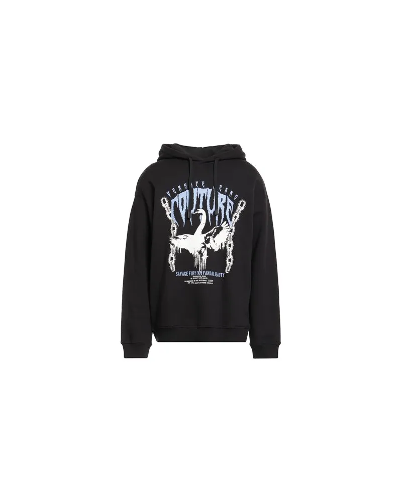 Versace Jeans TOPS - Sweatshirtsauf YOOX.COM Schwarz