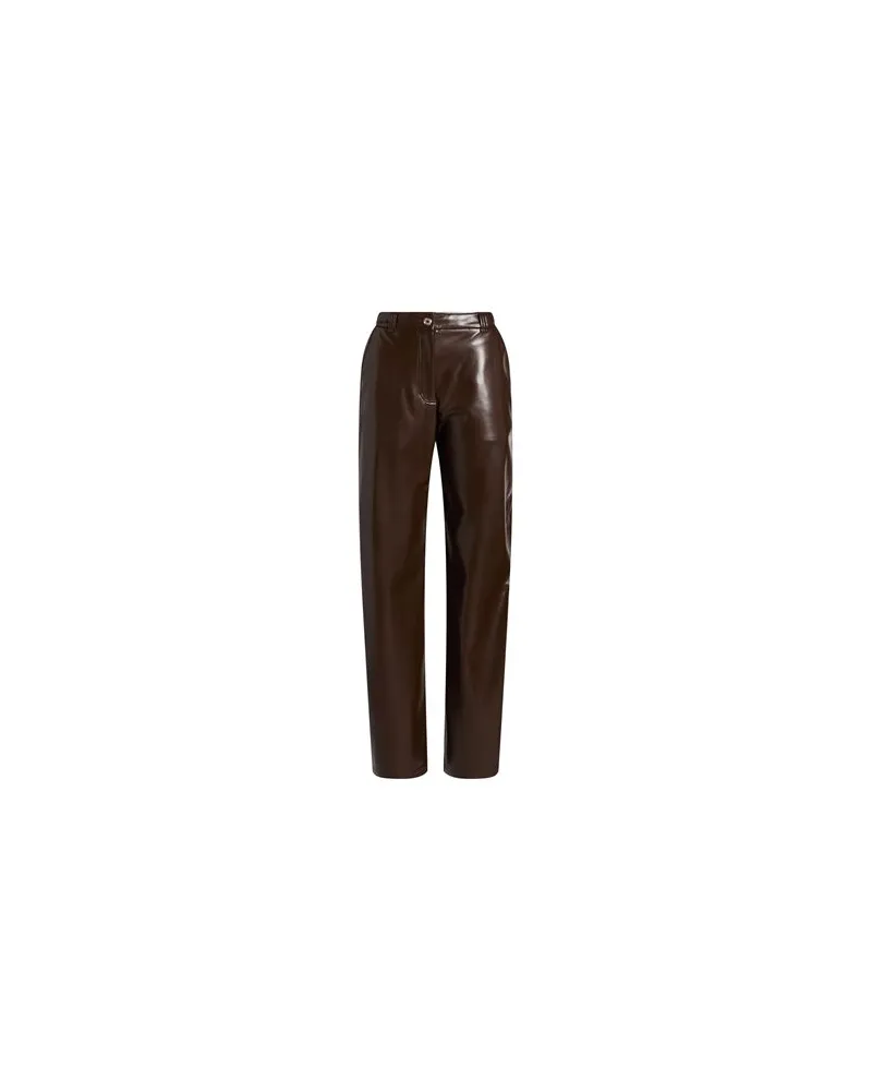 Pinko HOSEN & RÖCKE - Hosenauf YOOX.COM Schokobraun