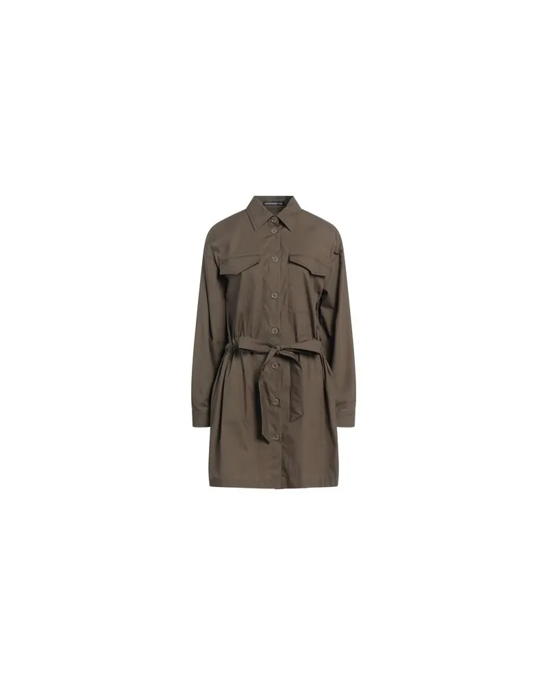Department 5 KLEIDER - Mini-Kleiderauf YOOX.COM Militärgrün