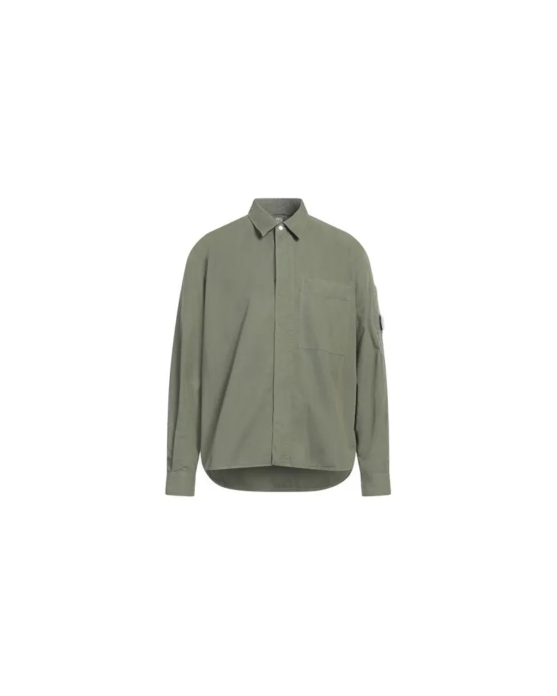 C.P. Company TOPS - Hemdenauf YOOX.COM Militärgrün