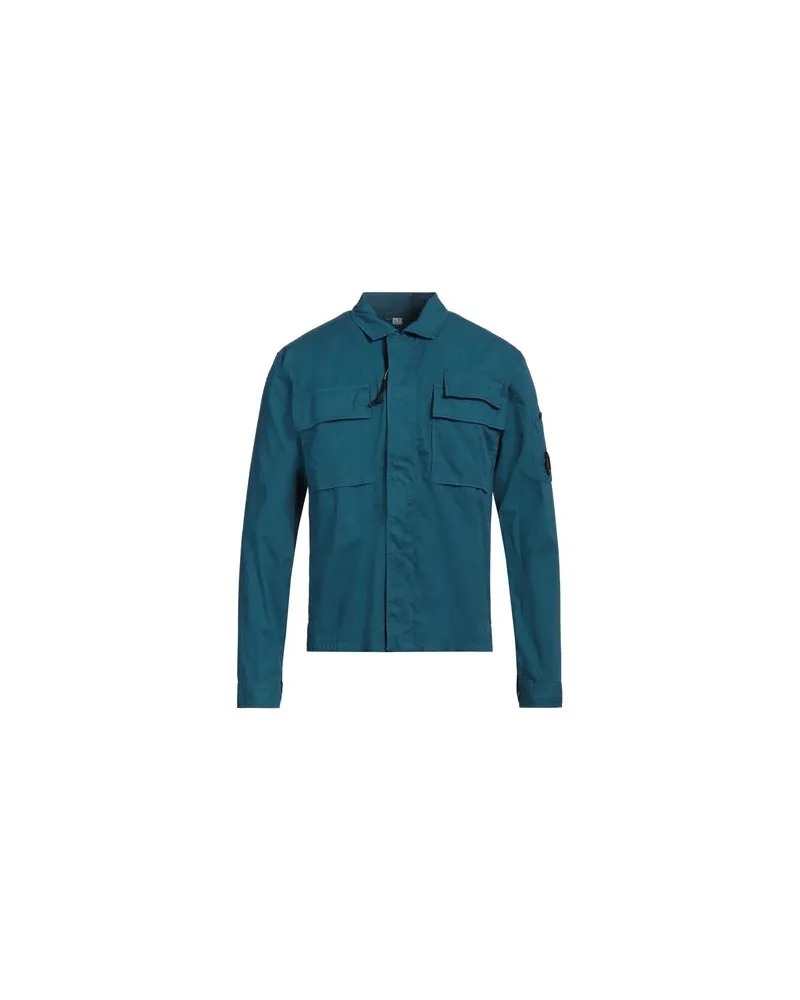 C.P. Company TOPS - Hemdenauf YOOX.COM Aquamarin