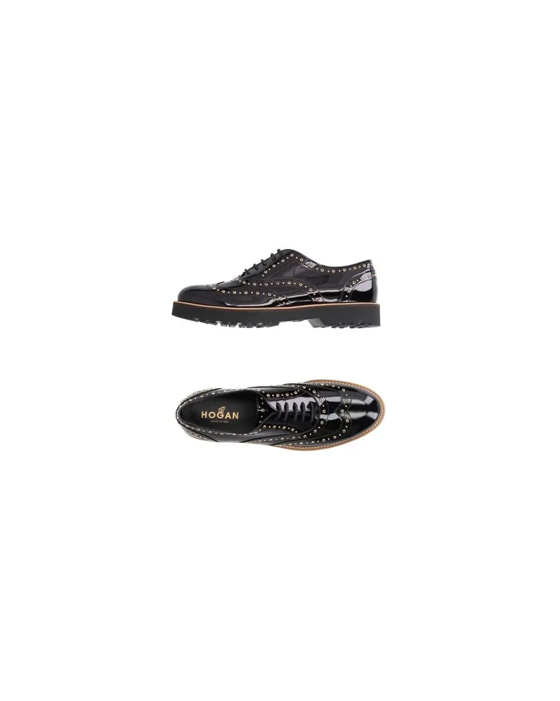 Hogan SCHUHE - Schnürschuheauf YOOX.COM Schwarz