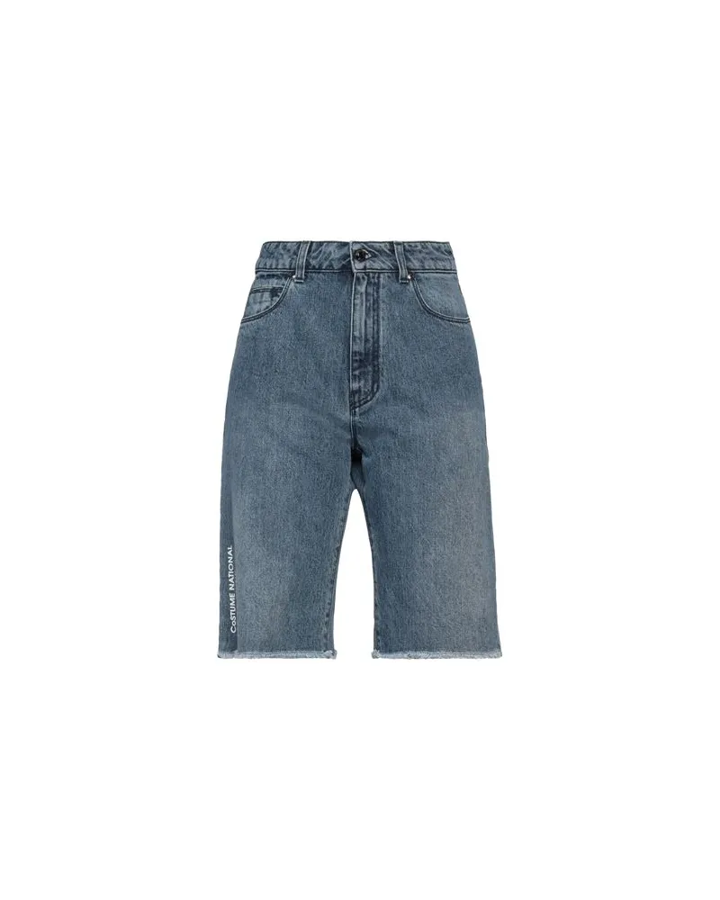 CoSTUME NATIONAL HOSEN & RÖCKE - Jeansshortsauf YOOX.COM Blau