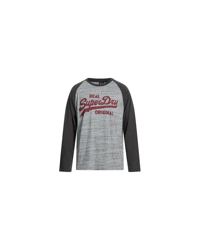 Superdry. TOPS - T-shirtsauf YOOX.COM Grau