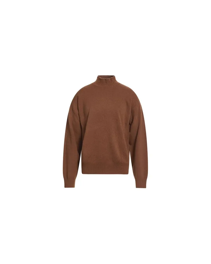 Ermenegildo Zegna STRICKWAREN - Rollkragenpulloverauf YOOX.COM Schokobraun