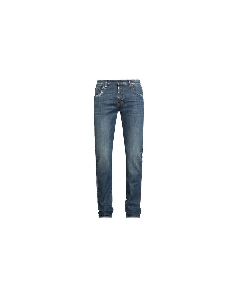 Messagerie GREEN FLAG - HOSEN & RÖCKE - Jeanshosenauf YOOX.COM Blau