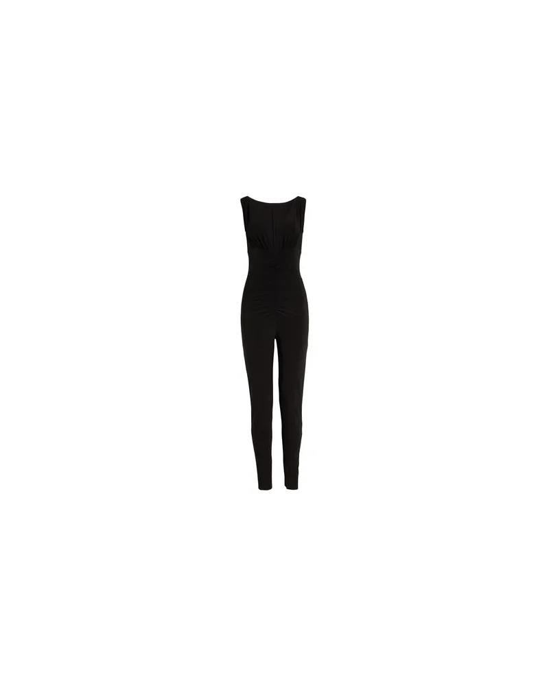 Norma Kamali OVERALLS - Jumpsuitsauf YOOX.COM Schwarz