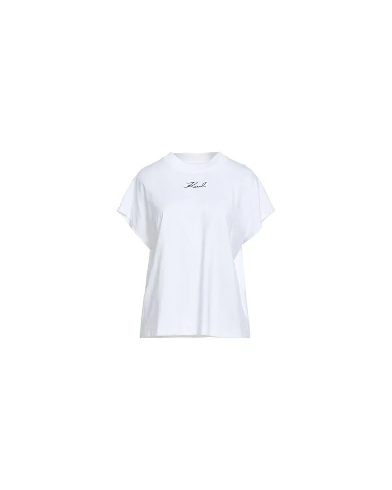 Karl Lagerfeld TOPS - T-shirtsauf YOOX.COM Weiß