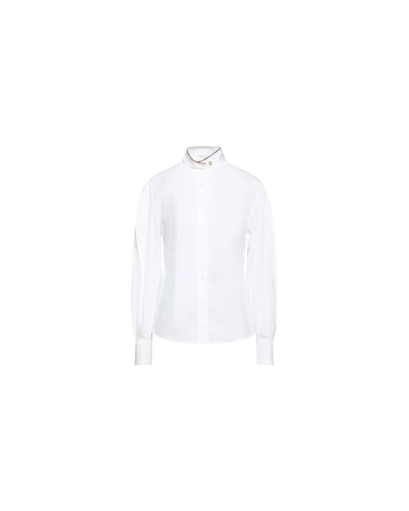 Brunello Cucinelli TOPS - Hemdenauf YOOX.COM Weiß