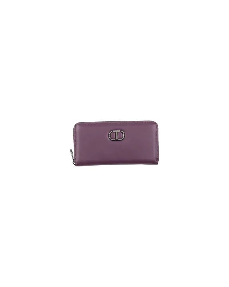 Twin-Set Kleinlederwaren - Brieftaschenauf YOOX.COM Violett