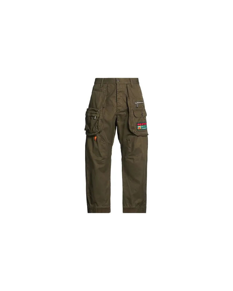 Dsquared2 HOSEN & RÖCKE - Hosenauf YOOX.COM Militärgrün