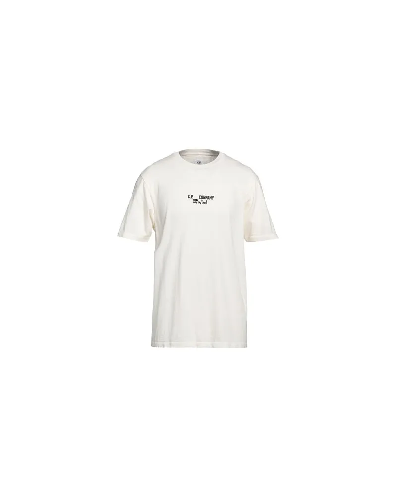 C.P. Company TOPS - T-shirtsauf YOOX.COM Elfenbein