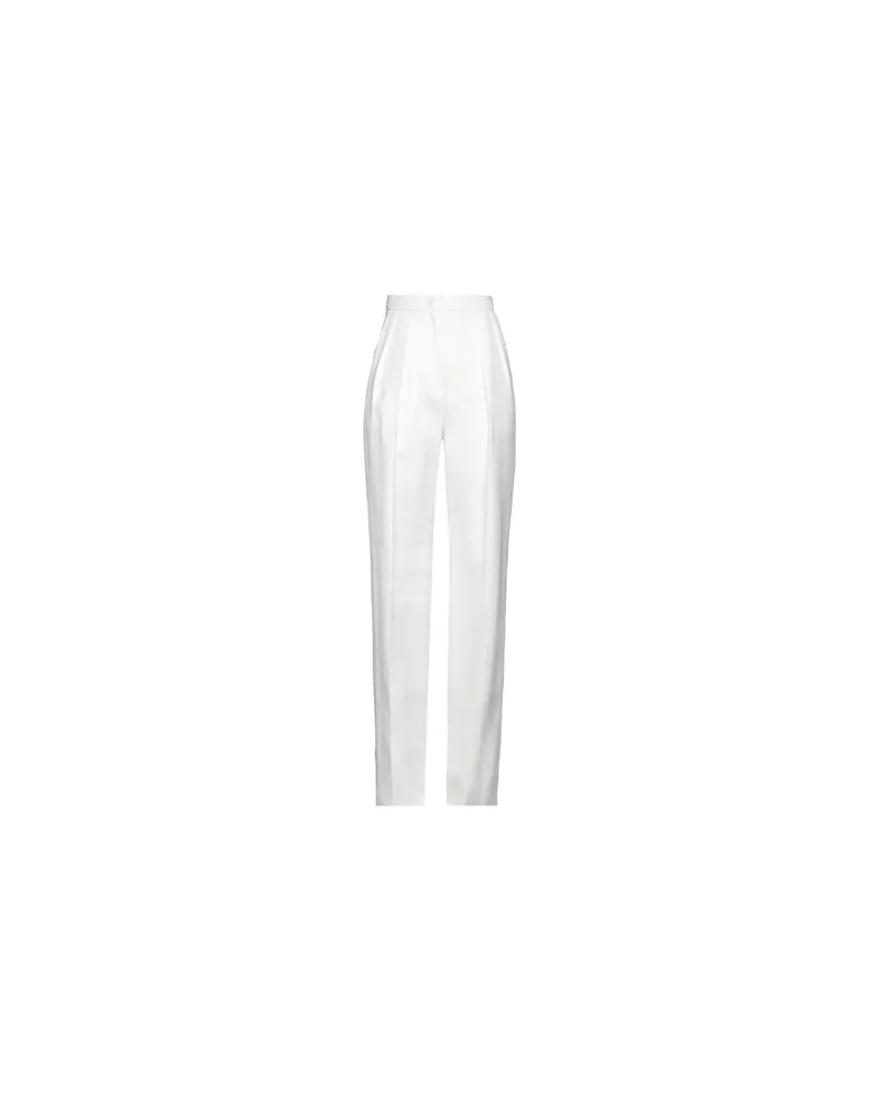 SPORTMAX HOSEN & RÖCKE - Hosenauf YOOX.COM Cremeweiß