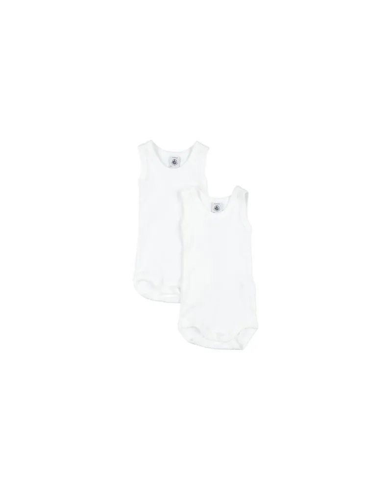 Petit Bateau NEUGEBORENE - Strampelanzügeauf YOOX.COM Weiß