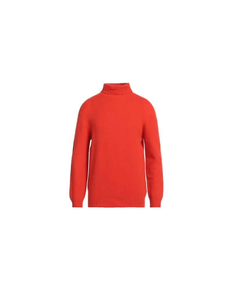 ARAGONA STRICKWAREN - Rollkragenpulloverauf YOOX.COM Tomatenrot
