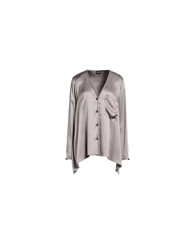 Giorgio Armani TOPS - Hemdenauf YOOX.COM Grau