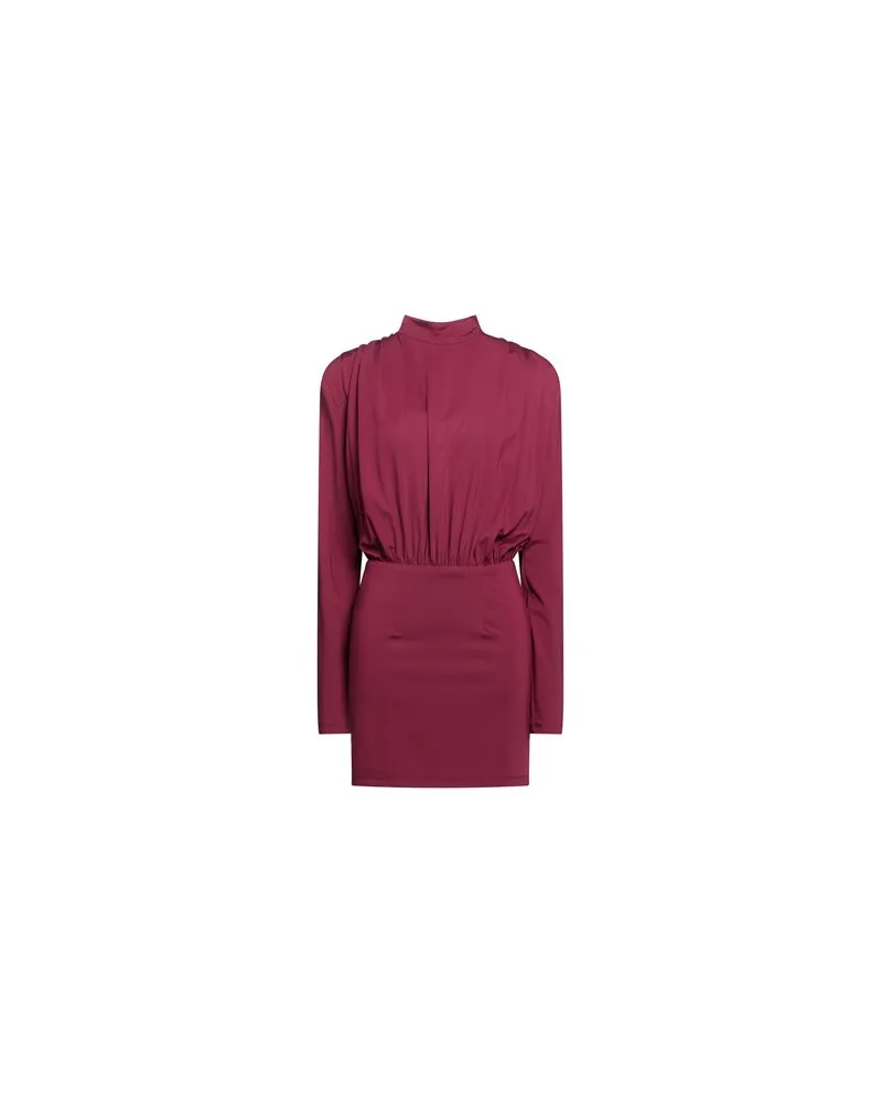 ACTUALEE KLEIDER - Mini-Kleiderauf YOOX.COM Bordeaux