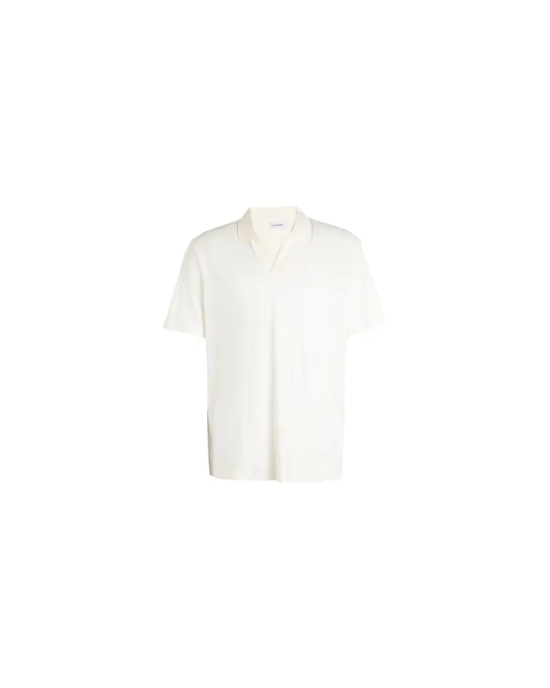 Calvin Klein TOPS - Poloshirtsauf YOOX.COM Elfenbein