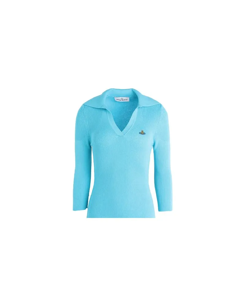 Vivienne Westwood MARINA POLO  - STRICKWAREN - Pulloverauf YOOX.COM Tūrkis