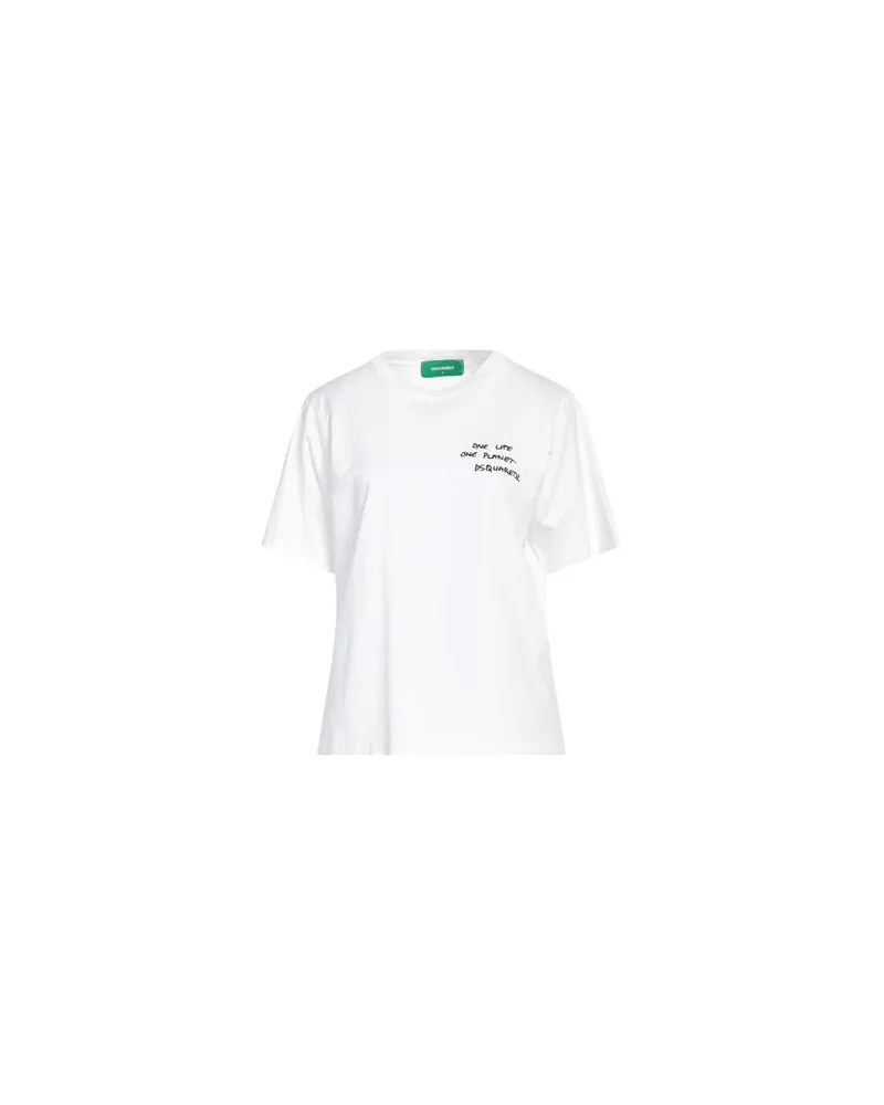 Dsquared2 TOPS - T-shirtsauf YOOX.COM Weiß
