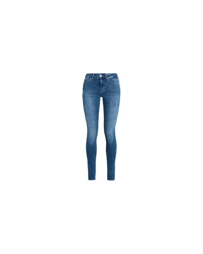 only HOSEN & RÖCKE - Jeanshosenauf YOOX.COM Blau