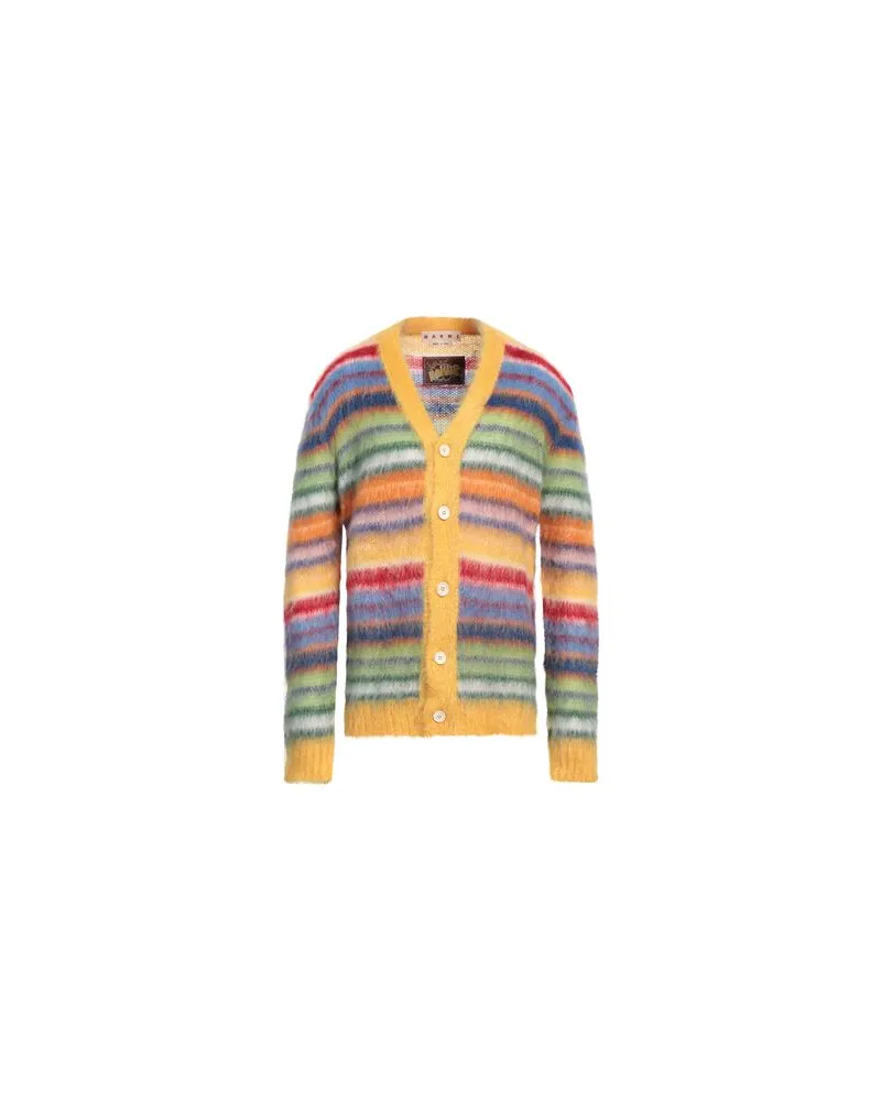 Marni FUZZY WUZZY MOHAIR - STRICKWAREN - Strickjackenauf YOOX.COM Gelb