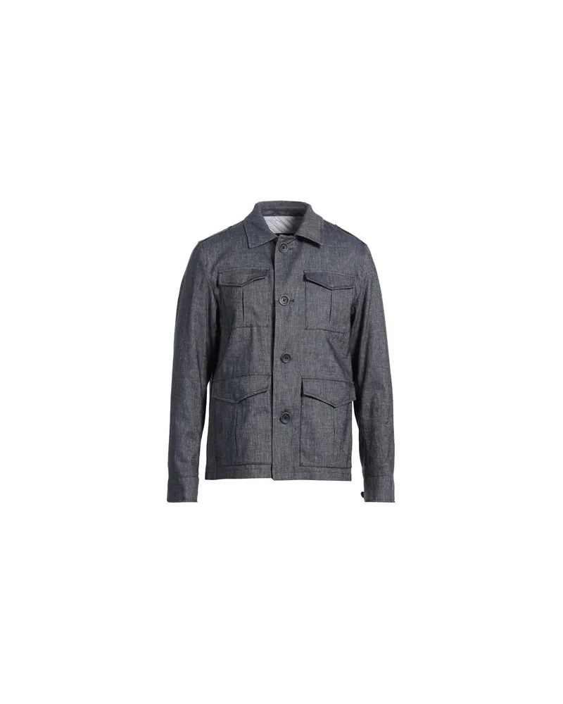Herno JACKEN & MÄNTEL - Jeansjacken/Mäntelauf YOOX.COM Blau