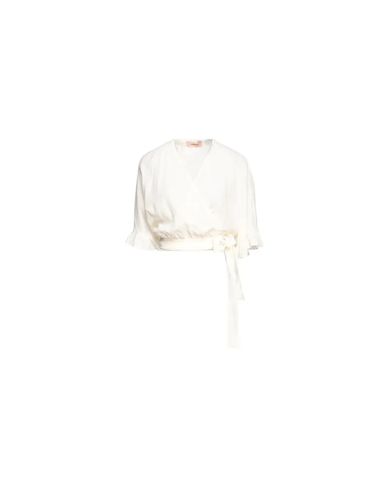 Twin-Set TOPS - Topsauf YOOX.COM Elfenbein