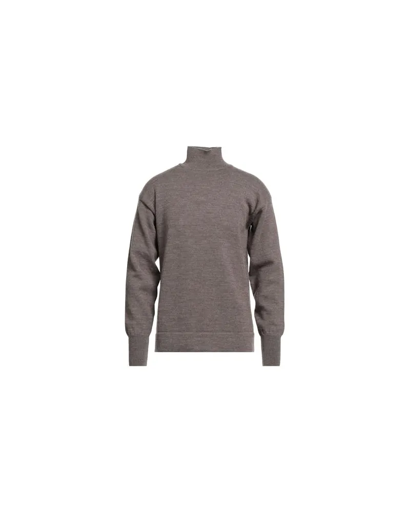 Maison Margiela STRICKWAREN - Rollkragenpulloverauf YOOX.COM Dunkelbraun