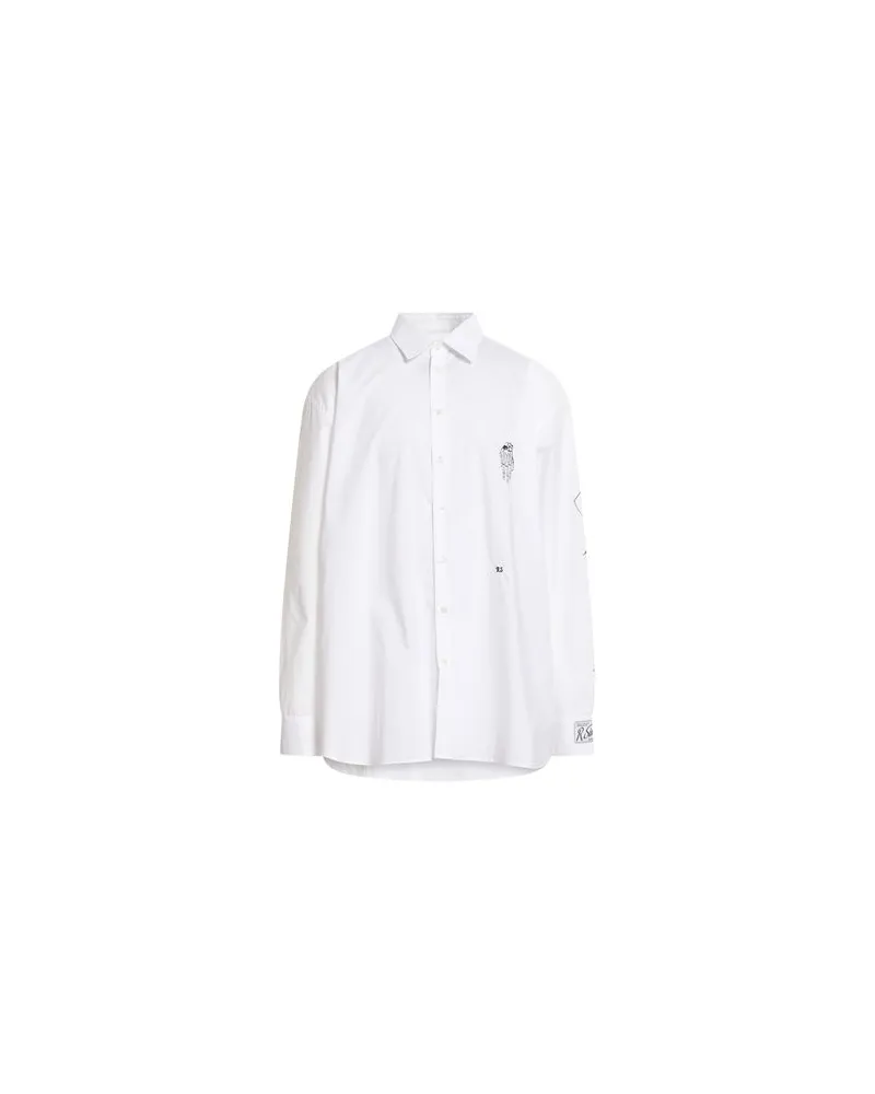 Raf Simons TOPS - Hemdenauf YOOX.COM Weiß