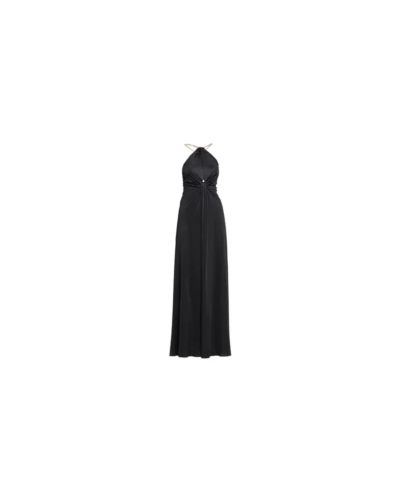 Anna Molinari KLEIDER - Maxi-Kleiderauf YOOX.COM Schwarz