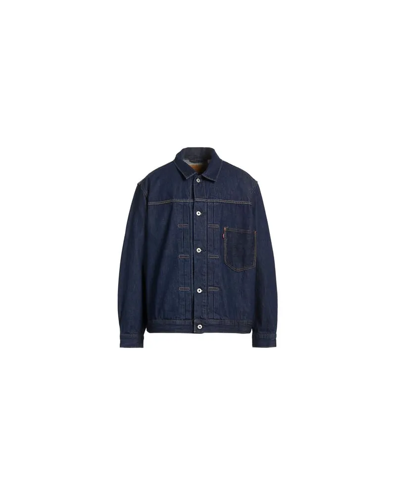 Levi's JACKEN & MÄNTEL - Jeansjacken/Mäntelauf YOOX.COM Blau