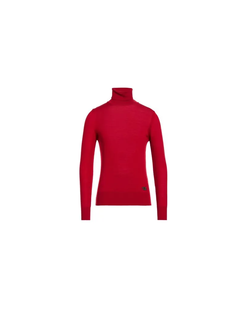 Bikkembergs STRICKWAREN - Rollkragenpulloverauf YOOX.COM Ziegelrot