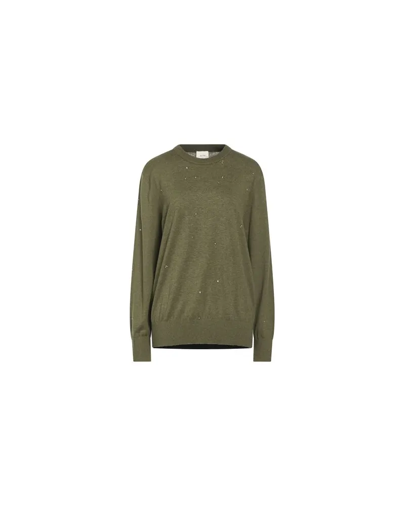 ALYSI CRÈME - STRICKWAREN - Pulloverauf YOOX.COM Militärgrün