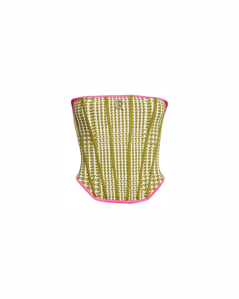 Elisabetta Franchi TOPS - Topsauf YOOX.COM Militärgrün