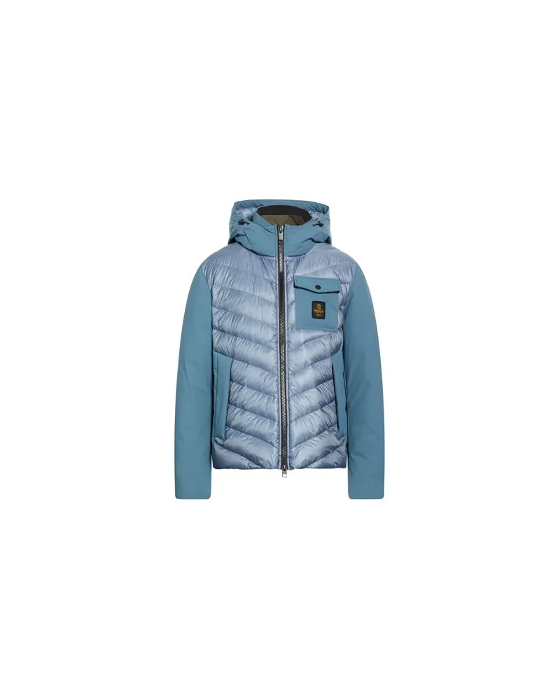 RefrigiWear JACKEN & MÄNTEL - Pufferjacken & Daunenjackenauf YOOX.COM Taubenblau
