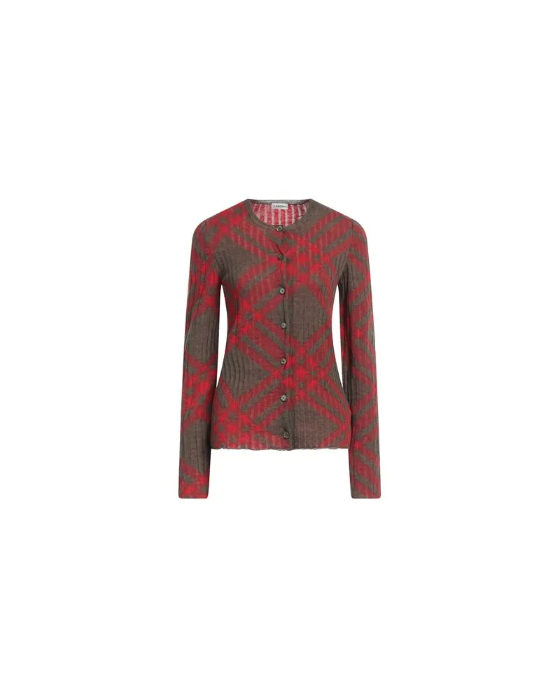 Burberry STRICKWAREN - Strickjackenauf YOOX.COM Rot