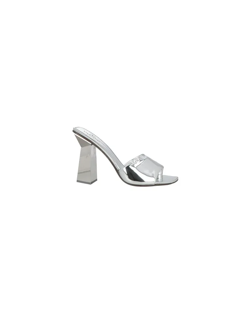 Valentino Garavani SCHUHE - Sandalenauf YOOX.COM Silber