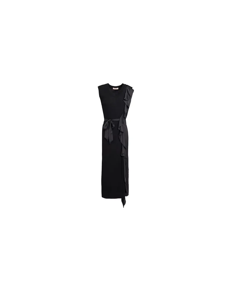 Twin-Set KLEIDER - Midi-Kleiderauf YOOX.COM Schwarz