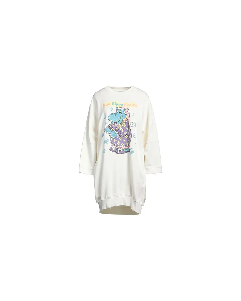 Moschino COUTURE - KLEIDER - Mini-Kleiderauf YOOX.COM Cremeweiß