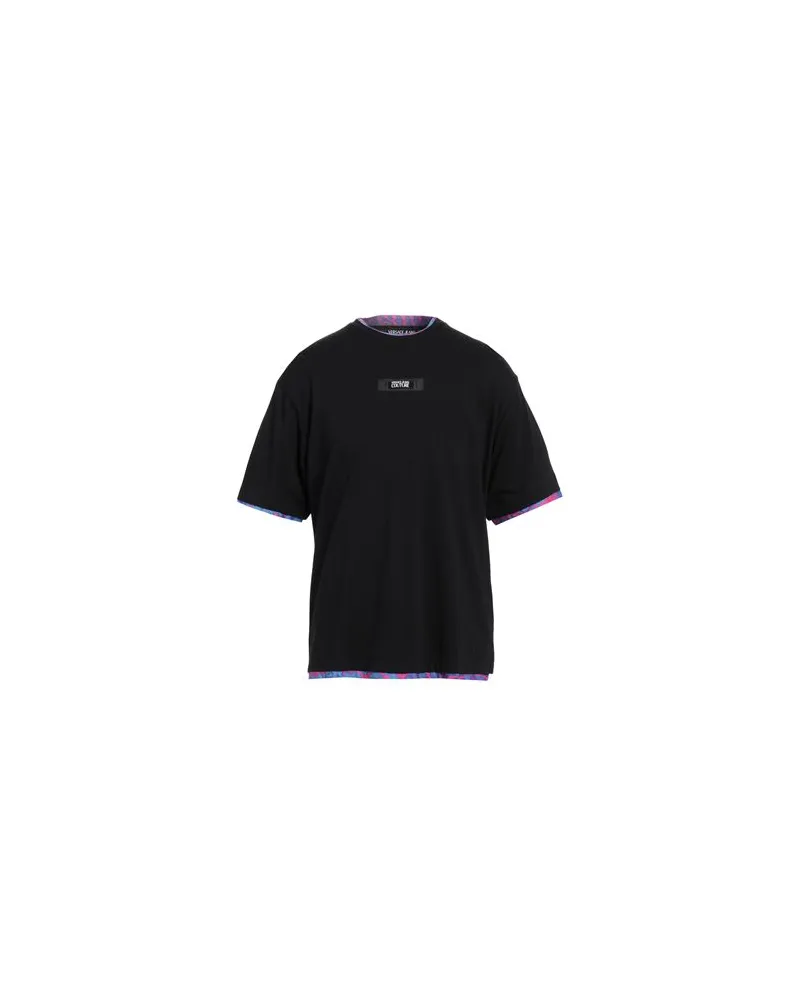 Versace Jeans TOPS - T-shirtsauf YOOX.COM Schwarz