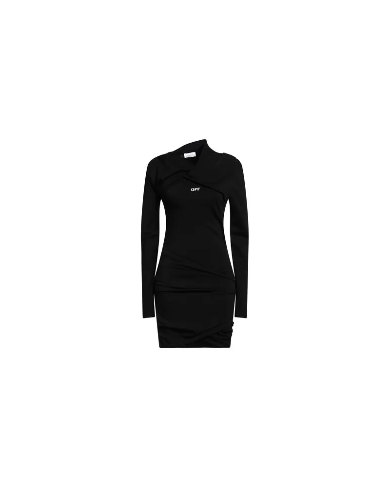 OFF-WHITE KLEIDER - Mini-Kleiderauf YOOX.COM Schwarz