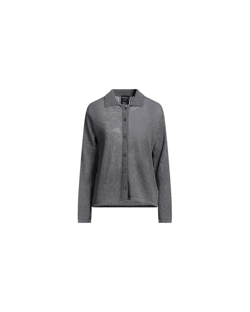 CROSSLEY STRICKWAREN - Strickjackenauf YOOX.COM Grau