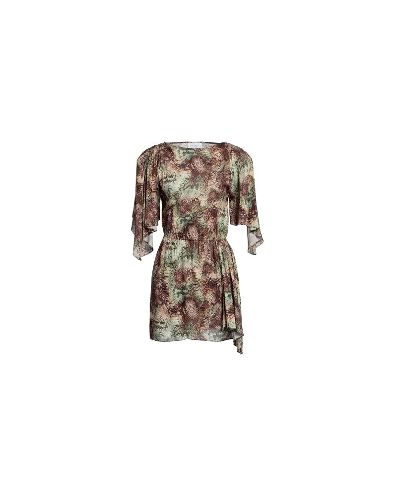 Gaëlle Bonheur KLEIDER - Mini-Kleiderauf YOOX.COM Militärgrün