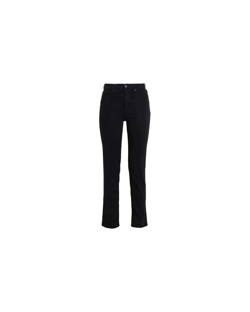 Levi's 724 HIGH RISE STRAIGHT  - HOSEN & RÖCKE - Jeanshosenauf YOOX.COM Schwarz