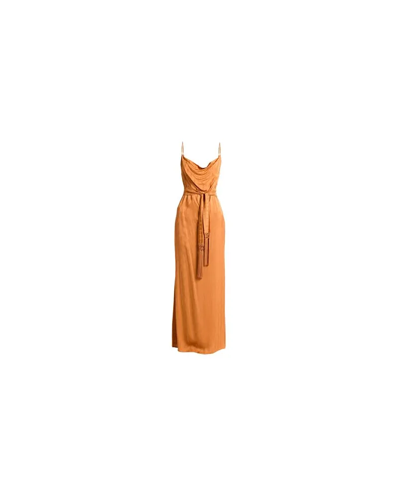 NENETTE KLEIDER - Maxi-Kleiderauf YOOX.COM Kamel