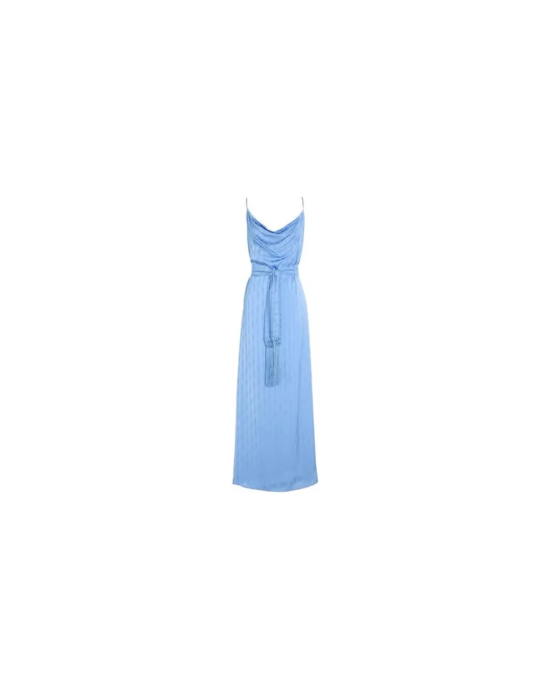 NENETTE KLEIDER - Maxi-Kleiderauf YOOX.COM Hellblau