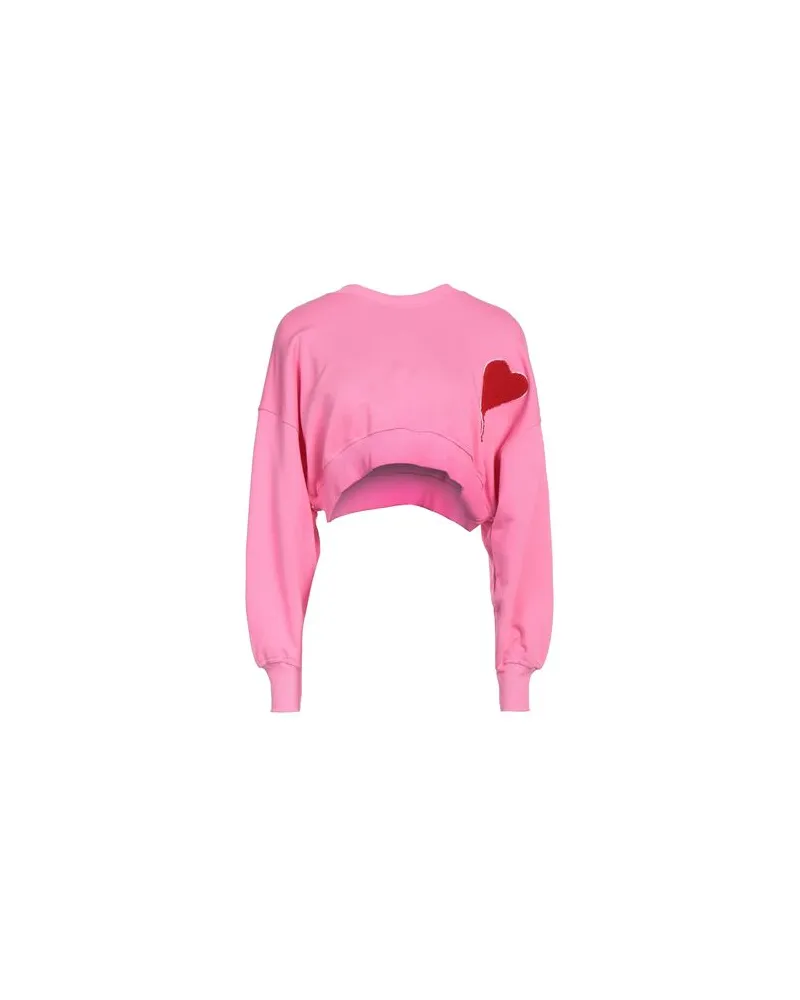 DIMORA TOPS - Sweatshirtsauf YOOX.COM Fuchsia