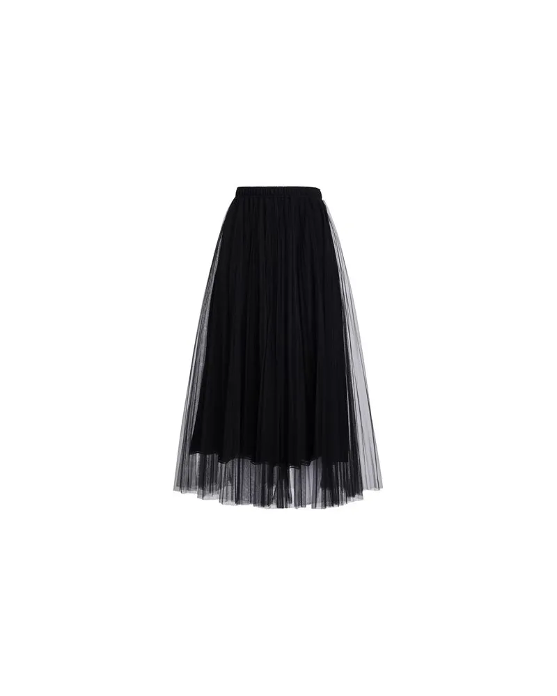 Ermanno Scervino HOSEN & RÖCKE - Midi-Röckeauf YOOX.COM Schwarz